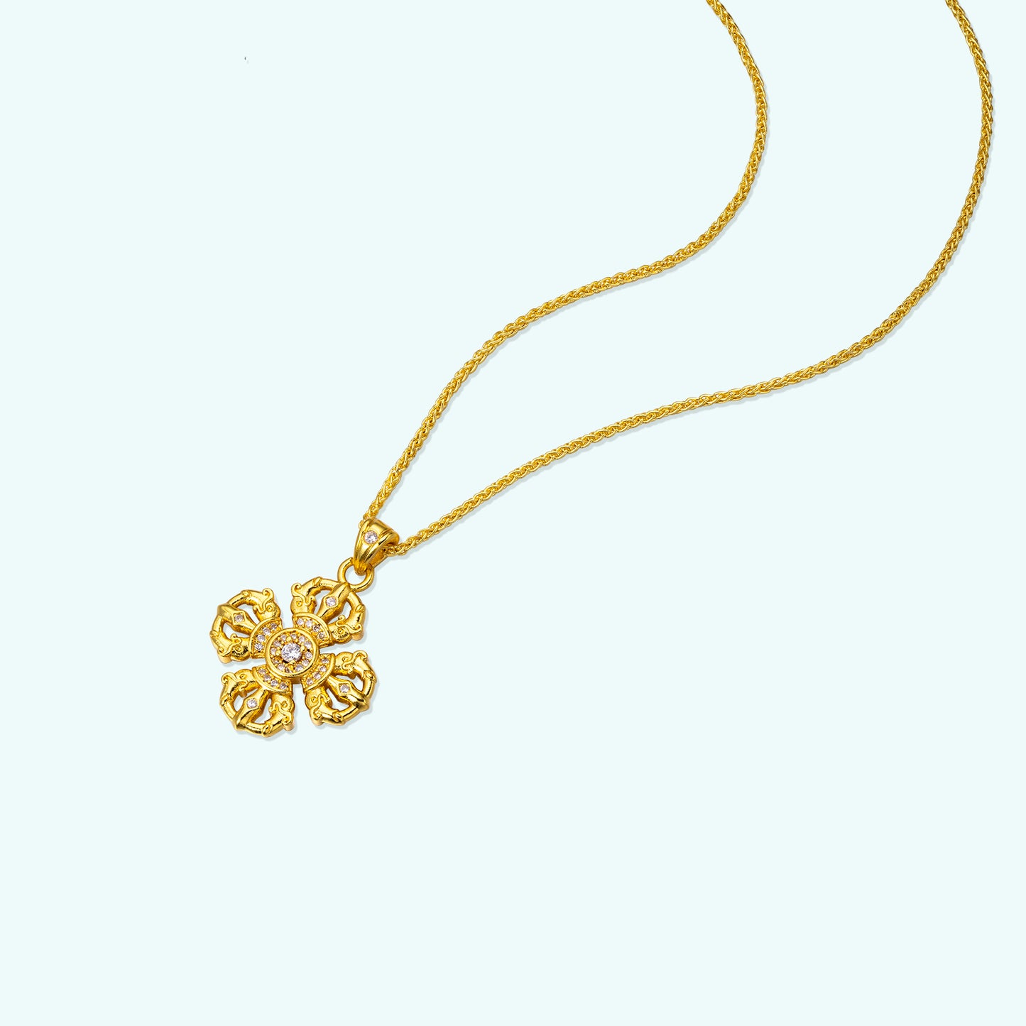 Grace Cross Pendant Necklace