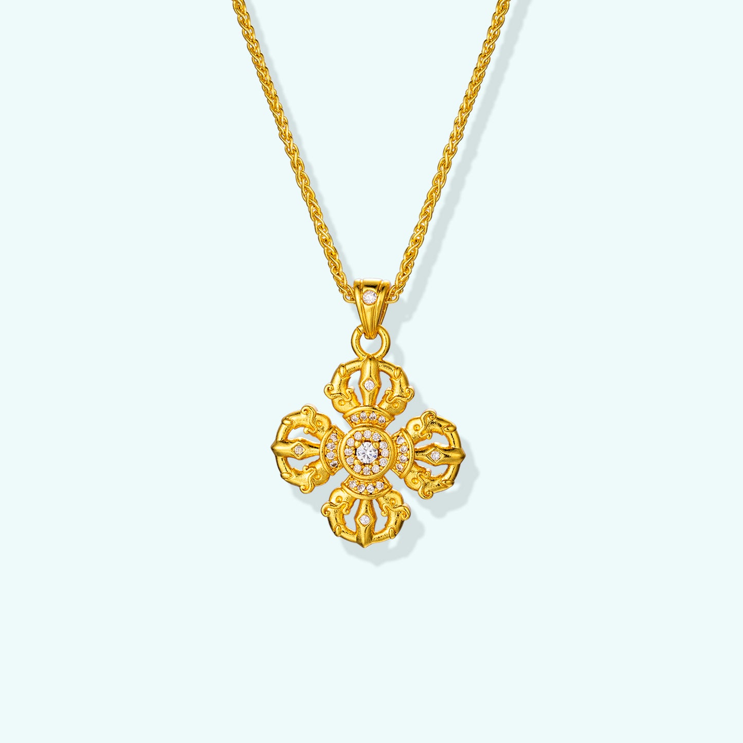 Grace Cross Pendant Necklace