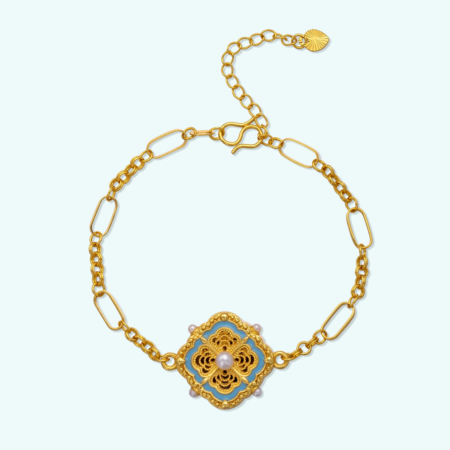 Fortune Knot Geometric Bracelet
