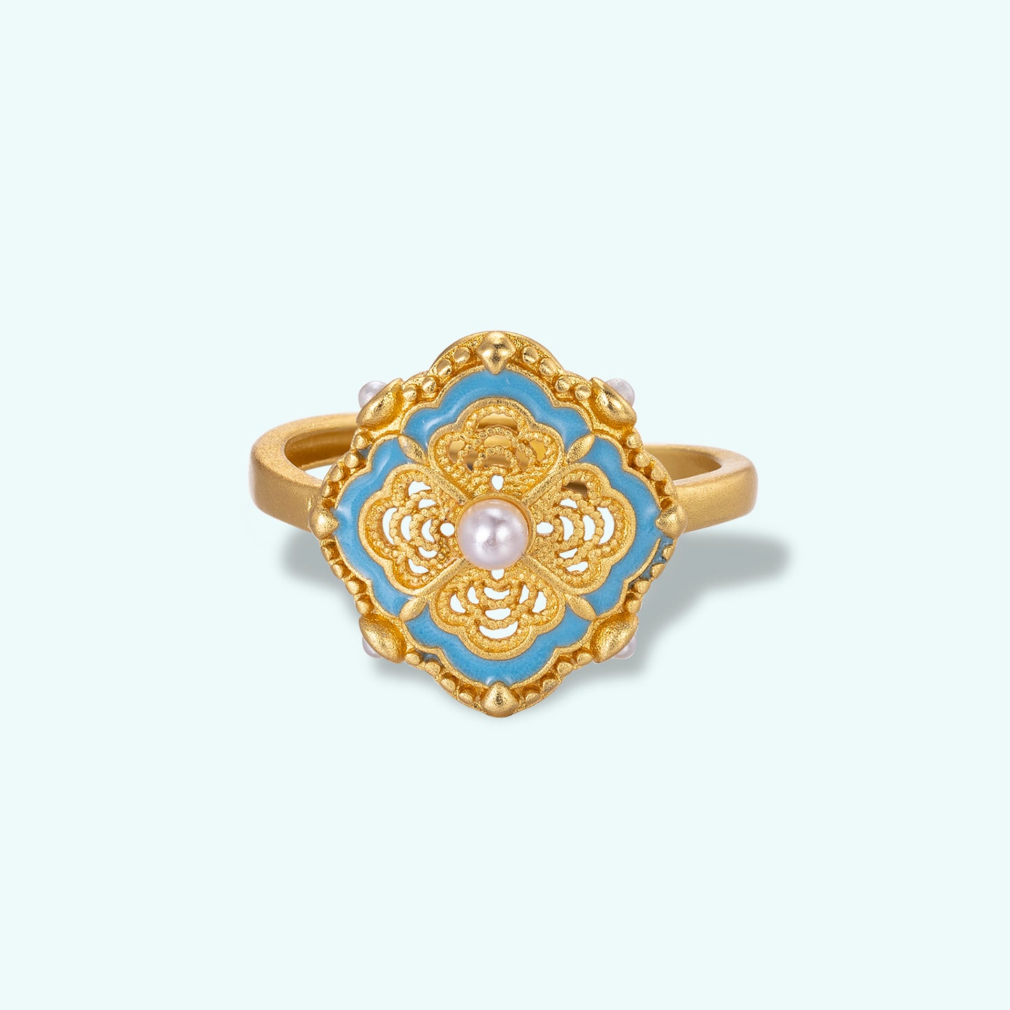 Fortune Knot Adjustable Ring