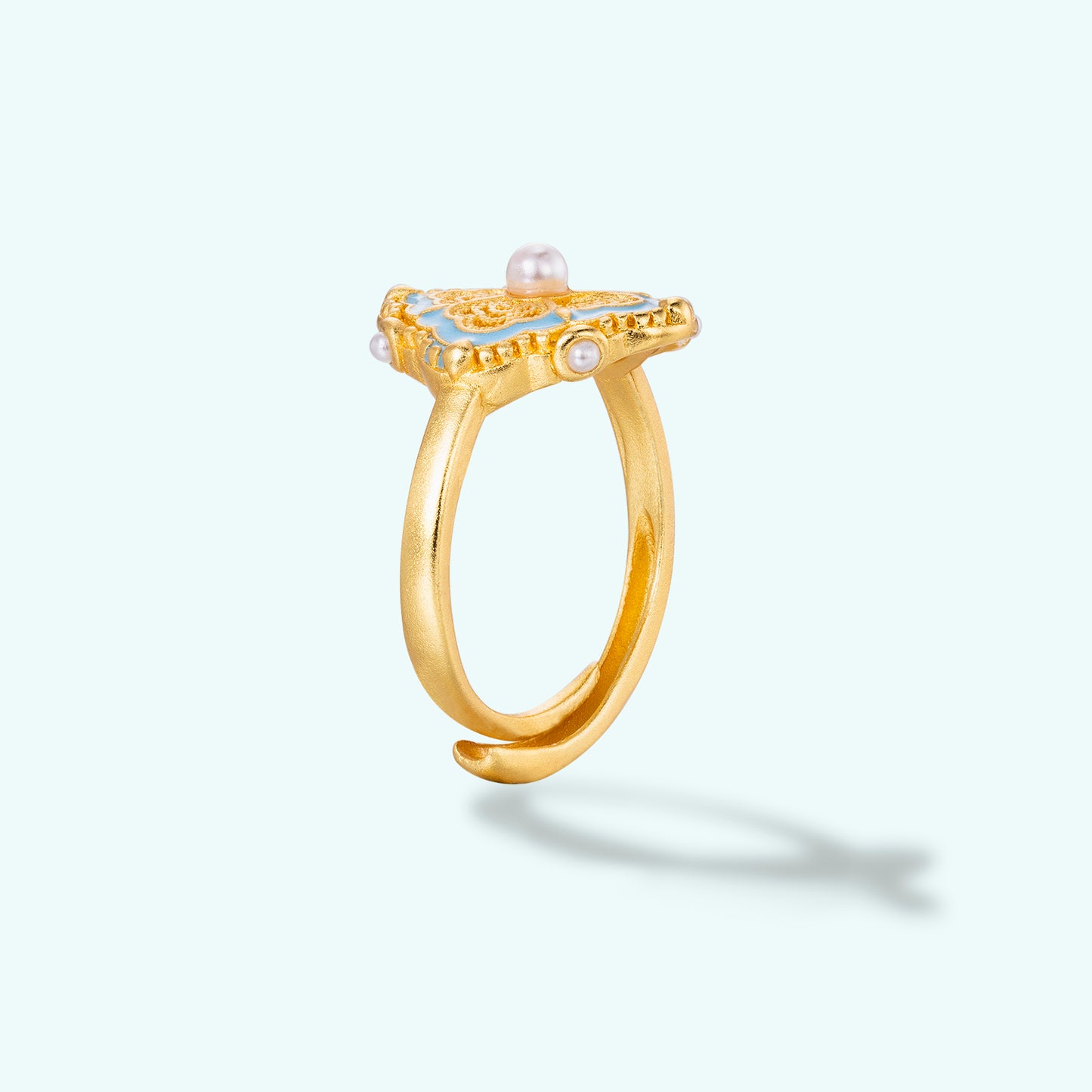 Fortune Knot Adjustable Ring